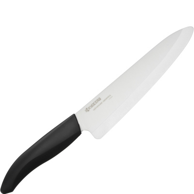 Profesjonalny kuchenny nóż ceramiczny 18 cm Kyocera Gen biały FK-180WH-BK