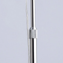 Prosta, klasyczna lampa stojąca o regulowanej wysokości, okrągły klosz 300042401