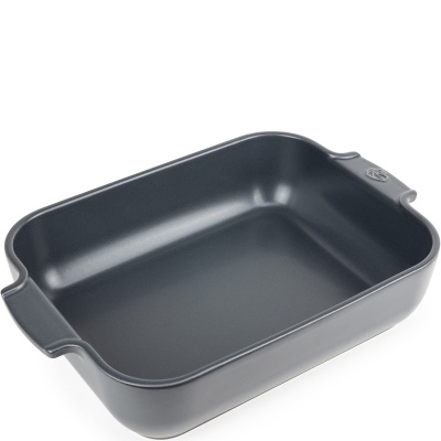 Prostokątna forma ceramiczna do pieczenia 32x22 cm Peugeot Appolia ciemnoszara PG-60060