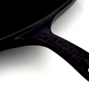 Prostokątna patelnia grillowa żeliwna emaliowana Chasseur czarna 3140-01