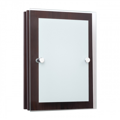 Prostokątny, nowoczesny, płaski kinkiet ścienny 408020902