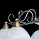 Prosty żyrandol pięcioramienny MW-LIGHT Country 323012805