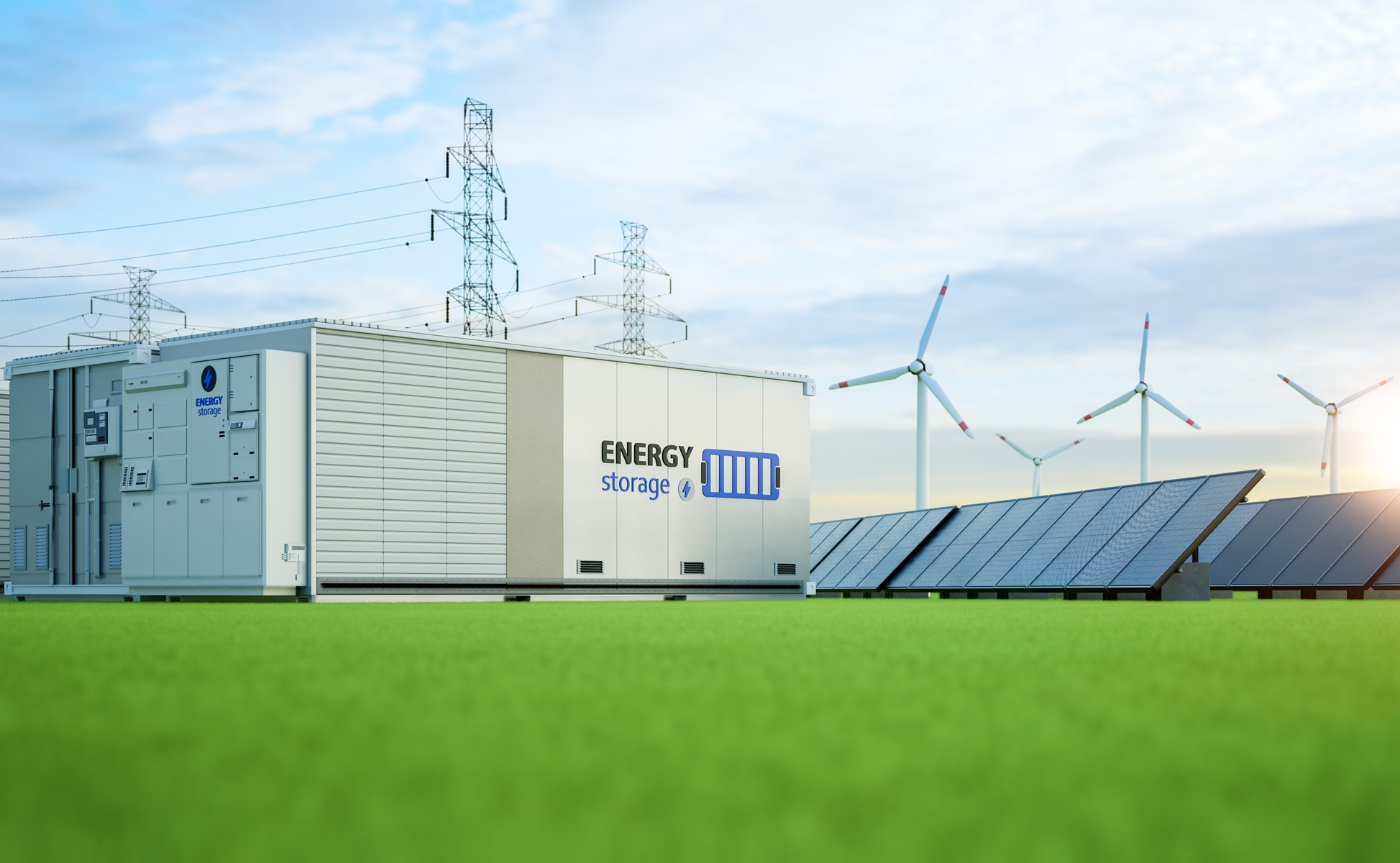 Przemysłowy magazyn energii BESS zainstalowany przy obiekcie komercyjnym zwiększający autokonsumpcję w systemie net billing