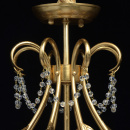 Przepiękny żyrandol, fioletowe klosze MW-LIGHT Elegance 299011508