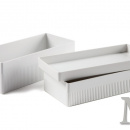 Pudełko na akcesoria łazienkowe Kali M Authentics niebieskie 1300265