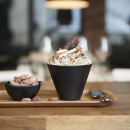 Ramekin z czarnej porcelany 80 ml Revol Club RV-648823-12