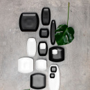 Ramekin z czarnej porcelany 80 ml Revol Club RV-648823-12