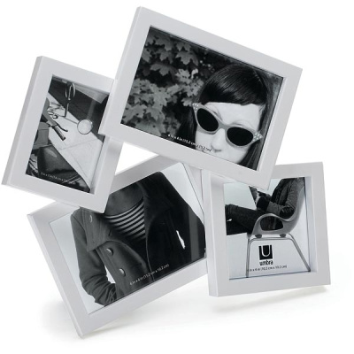 Ramka na zdjęcia Mosh Umbra biała umbra 316090-660