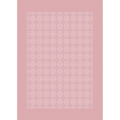 Ręcznik kuchenny Paris Architecture pudrowy róż 50x70 cm TG-35173