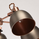 Regulowana lampa wisząca na 5 kloszy, antyczne srebro i miedź MW-LIGHT Loft 551011005