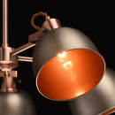 Regulowana lampa wisząca na 5 kloszy, antyczne srebro i miedź MW-LIGHT Loft 551011005