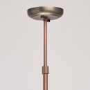 Regulowana lampa wisząca na 5 kloszy, antyczne srebro i miedź MW-LIGHT Loft 551011005