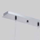 Regulowana, lampa wisząca ze szklanymi kloszami MW-LIGHT Megapolis 354018603