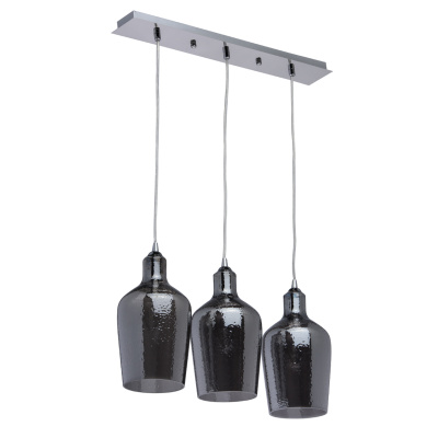 Regulowana, lampa wisząca ze szklanymi kloszami MW-LIGHT Megapolis 354018603