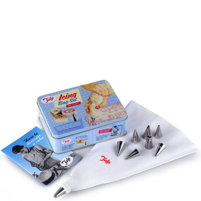 Rękaw cukierniczy z tylkami Retro Tala - 9 elementów 10B19515