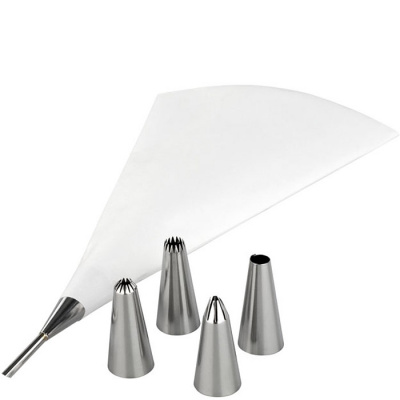 Rękaw cukierniczy z tylkami Tala - 6 elementów 10A00042