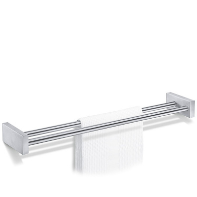 Reling łazienkowy na ręczniki Fresco Zack podwójny 40144