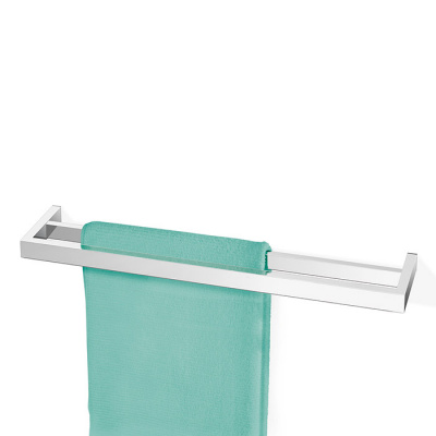 Reling łazienkowy na ręczniki Linea Zack podwójny polerowany 40039