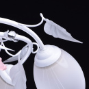 Romantyczna lampa sufitowa w klasycznym stylu, ceramiczne róże MW-Light Flora 422010405