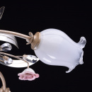 Romantyczna lampa sufitowa zdobiona różami 422010206