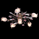 Romantyczna lampa sufitowa zdobiona różami 422010206