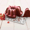 Różowa forma do pieczenia baby z dziurką Lurch FlexiForm 18 cm LU-00083043