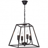 Rustykalna lampa wisząca na 4 żarówki Vitaluce VE4237-1/4