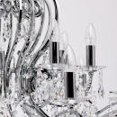 Salonowy żyrandol z kryształami CHIARO Crystal 458010524