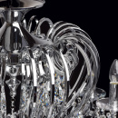 Salonowy żyrandol z kryształami CHIARO Crystal 458010524