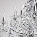 Salonowy żyrandol z kryształami CHIARO Crystal 458010524