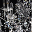 Salonowy żyrandol z kryształami CHIARO Crystal 458010524