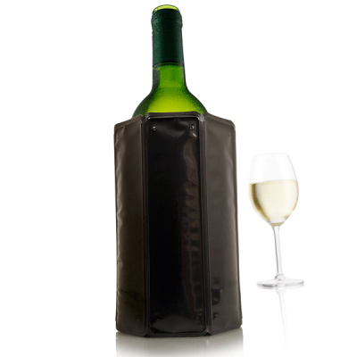 Schładzacz do wina czarny vacu Vin vin 3880460