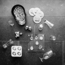 Schładzacze do whiskey stalowa czaszka Sagaform 2 sztuki SF-5017624