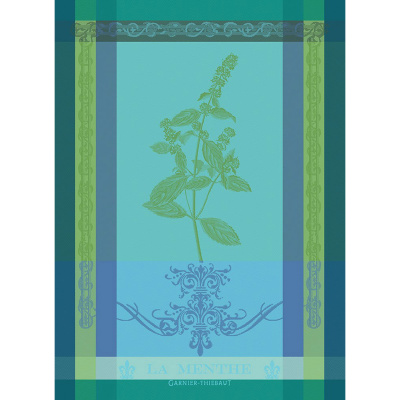 Ściereczka bawełniana do naczyń Brin De Menthe Chlorophylle 56x77 cm TG-35044