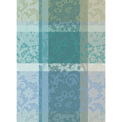 Ściereczka kuchenna do naczyń Mille Dentelles Turquoise 56x77 cm TG-36684