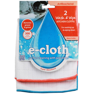 Ściereczki antybakteryjne Wash Wipe e-cloth 2szt. 5037284206410