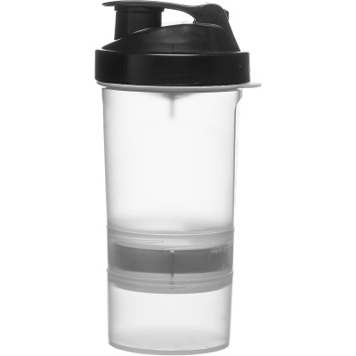 Shaker na siłownię z przegrodami na proszek lub tabletki To Go Sagaform SF-5017507