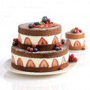 Silikonowe formy okrągłe do ciast Mastrad 3 sztuki MA-F40414