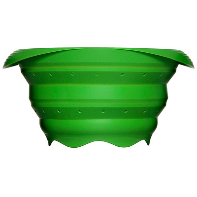 Silikonowy cedzak składany Sagaform zielony SF-5015504