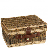 Solidny kosz piknikowy z wyposażeniem dla dwóch osób Cilio Melano CI-156607