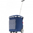 Solidny wózek na zakupy Carrycruiser Plus Frame niebieski Reisenthel ROF4073