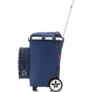 Solidny wózek na zakupy Carrycruiser Plus Frame niebieski Reisenthel ROF4073