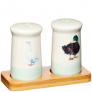 Solniczka i pieprzniczka Gęś i Kaczka Apple Farm Kitchen Craft AFSNP