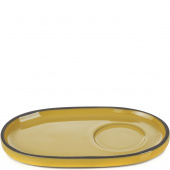 Spodek do filiżanki porcelanowej Caractere Revol kurkuma RV-654005-4