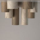 Spot oświetleniowy LED RegenBogen Techno jasne drewno 16 x 6 cm 712010601