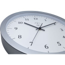 Srebrny zegar sterowany radiowo Classic Nextime 7322 RC