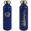 Stalowa butelka na zimne i ciepłe napoje VW niebieska BR-BUTF02