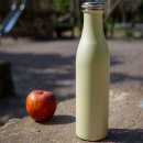 Stalowa butelka termiczna 0,75 Litra Lurch perłowo-żółta LU-00240962