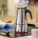 Stalowa kawiarka do kawy Emilio Gefu 200 ml - 4 filiżanki espresso G-16150