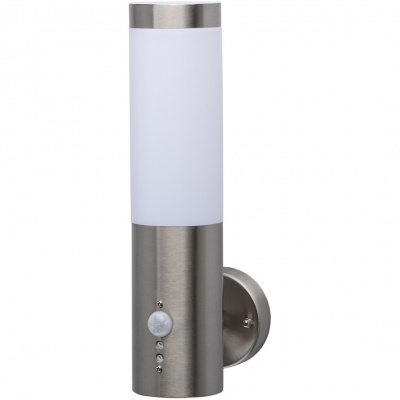 Stalowy kinkiet zewnętrzny z czujnikiem światła MW-LIGHT Street 809021001